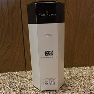 Black and White Wine Glasses